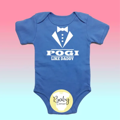 Pogi like daddy ( statement onesie / baby onesie / infant romper / infant clothing / onesie ) (2)