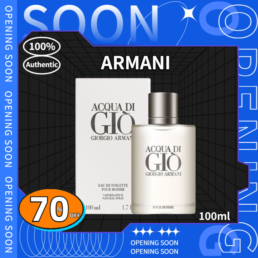 Shop Acqua Di Gio Giorgio Armani 100 Ml with great discounts and prices  online - Aug 2022 | Lazada Philippines