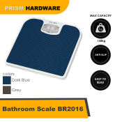 Bathroom Scale With Grid BR2016