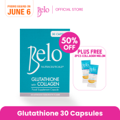 Belo Nutraceuticals Glutathione + Collagen 30s
