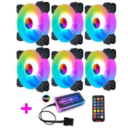 COOLMOON F-YH RGB PC Cooling Fan Set