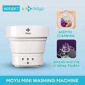 MOYU Portable Folding Washing Machine for Travel and Home