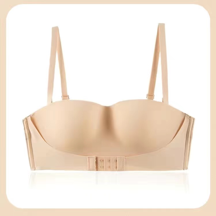 Motovita Women Strapless Bra Seamless Tube Tops Breathable Wireless Wedding Brassiere Push Up Bras Sexy Female Lingerie Invisible - Image 4