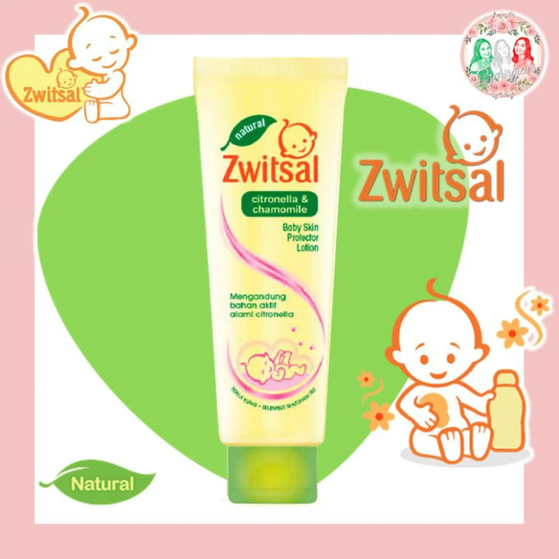 Baby Zwitsal Natural - Chamomile Baby Skin Protector Lotion 100mL [100- ORIGINAL] | Lazada PH