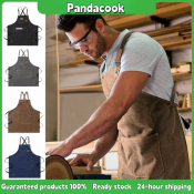 Pandacook Waterproof Apron for Kitchen, Coffee Shop, and Barber