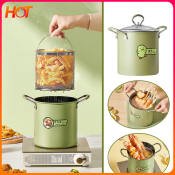 Mini Gas Deep Fryer with Oil Strainer - Hot