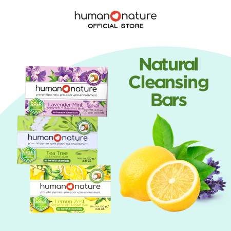 Human Nature Scented Cleansing Bar - Moisturizing Natural Soap