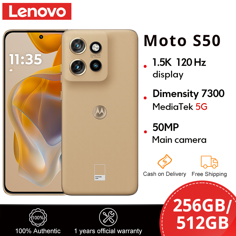 Motorola MOTO S50 Smartphone 5G Original Global ROM Dimensity 7300 6.36 inch POLED 120Hz Screen NFC 12GB 512GB 50MP Camera - Image 2