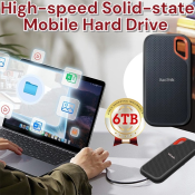 High-Speed Mobile SSD - Solid-State External Drive