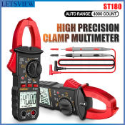 Letsview Digital Clamp Multimeter with AC DC Ammeter and Voltmeter