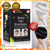 DEXE BLACK Hair Shampoo Instant Black Hair Dye (Cocodealsph)