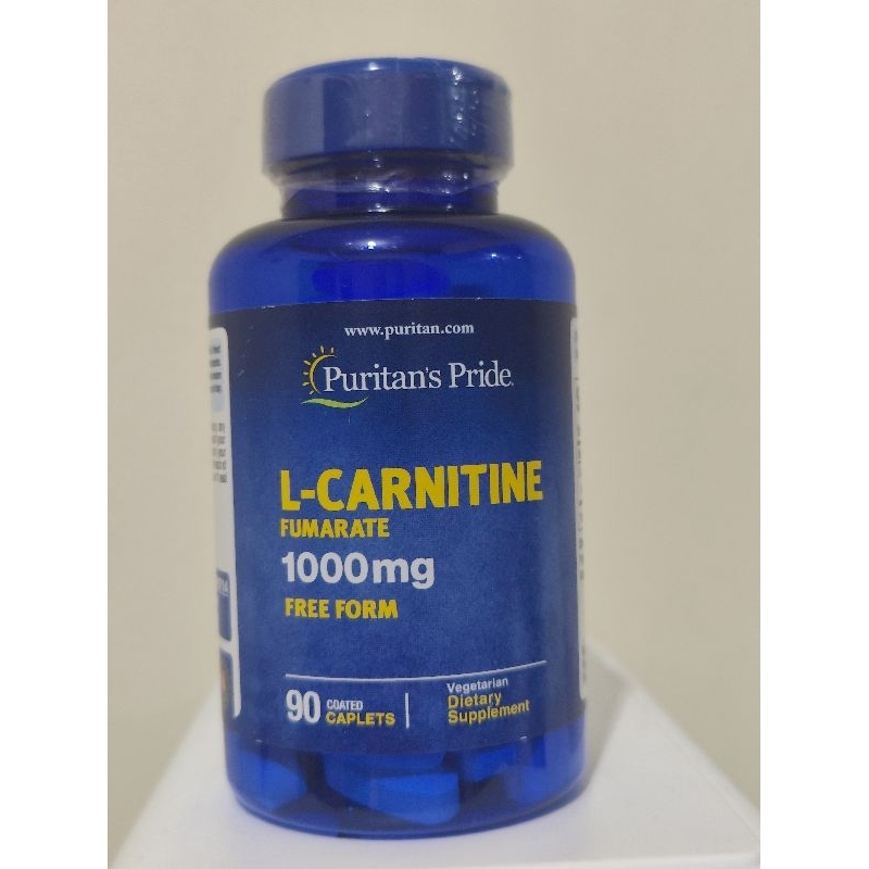 puritan's pride l carnitine 1000mg L-Carnitine 1000 mg 90 Caplets L-Carnitine Sports Nutrition Supplement
