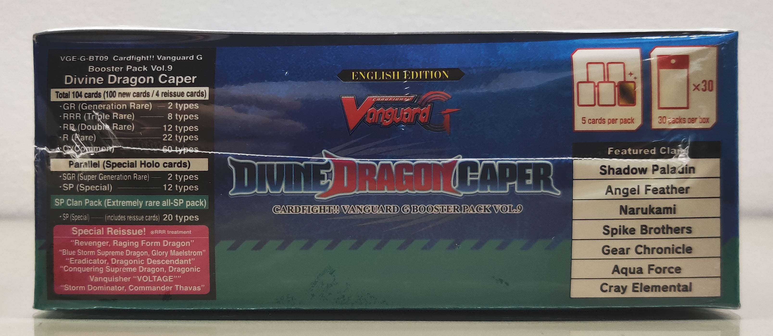 Cardfight!! Vanguard Divine Dragon Caper GBT09 30s Bushiroad Collectible  Cards Blue Color Card Set Age 10 And Above Card Game - Lazada | Lazada PH