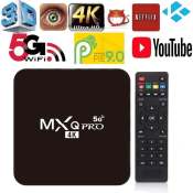 MXQPRO 4K 5G TV Box - Latest Android 10.1 Version