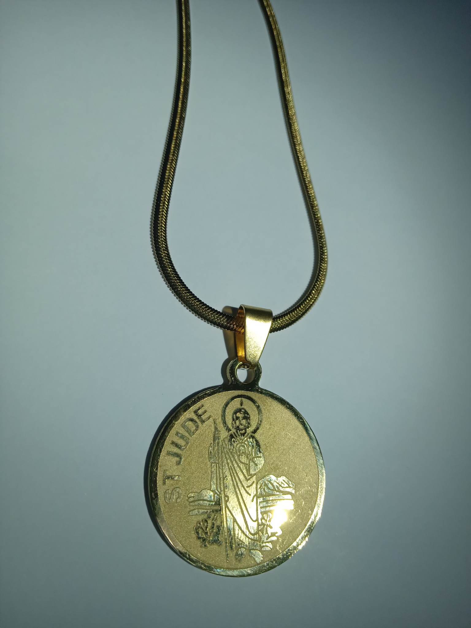 14kt Gold Filled St. Jude Pendant | The Catholic Company®