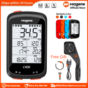 Magene C406 GPS Bike Computer - Wireless Speedometer for Cycling