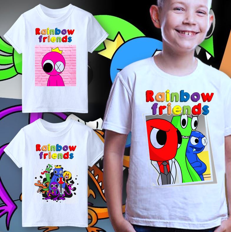 Roblox Boys Clothing 2022 Summer Boys T-shirt Kawaii Roblox 3d Comfortable  Short Sleeve T-sleeve Kids Anime Clothing A Style | Fruugo NZ