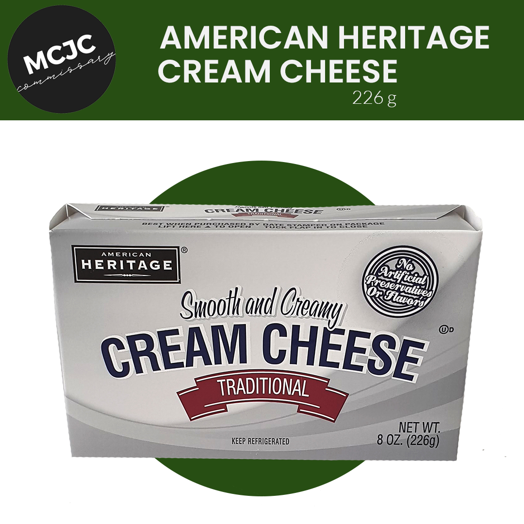American Heritage Cream Cheese 226grams Lazada Ph