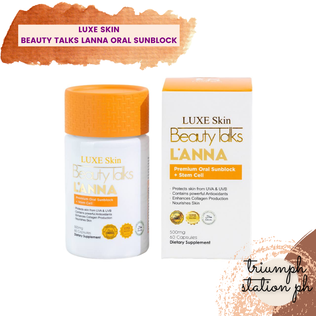 Luxe Slim Beauty Talks Glutathione by Anna Magkawas 30-Day Hyaluronic Acid  Supplement Luxe Booster C+C Skin Care Luxe Lanna Capsules For Beauty -  Lazada | Lazada PH