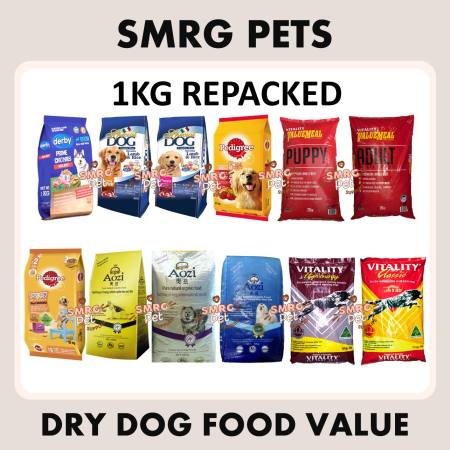 SMRG Pets Dog Food, Beef Teriyaki, Adult/Puppy, 1kg