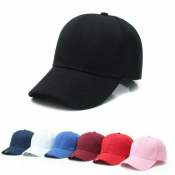Plain Baseball Cap Korean Hat Unisex