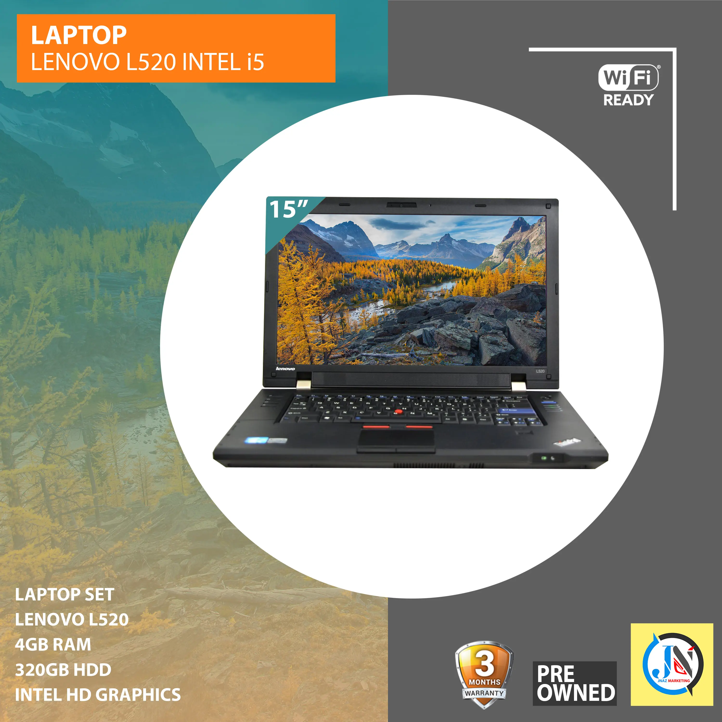 Lenovo Thinkpad L5 15 6 Core I5 25m 4gb Ram 3gb Hdd Intel Hdd Good For School And Work From Home Ready To Use Lazada Ph