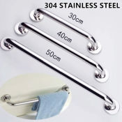 Stainless Steel Bathroom Grab Bar - Shower Safety Support Handle