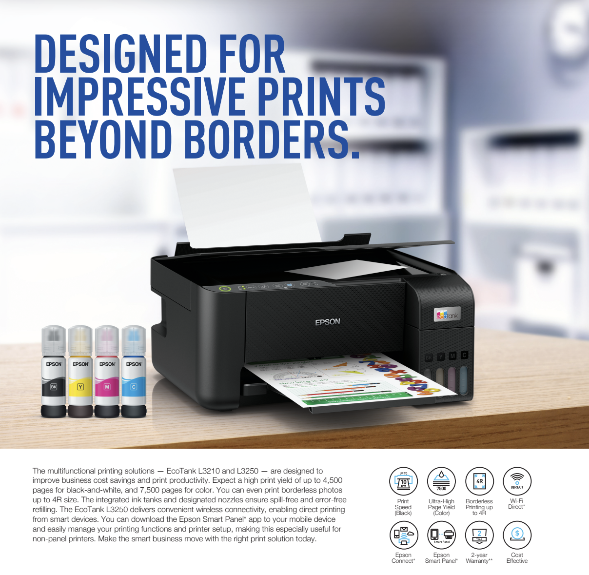 Netcodex.ph Epson EcoTank L3250 WFi AllinOne Printer Cartridge