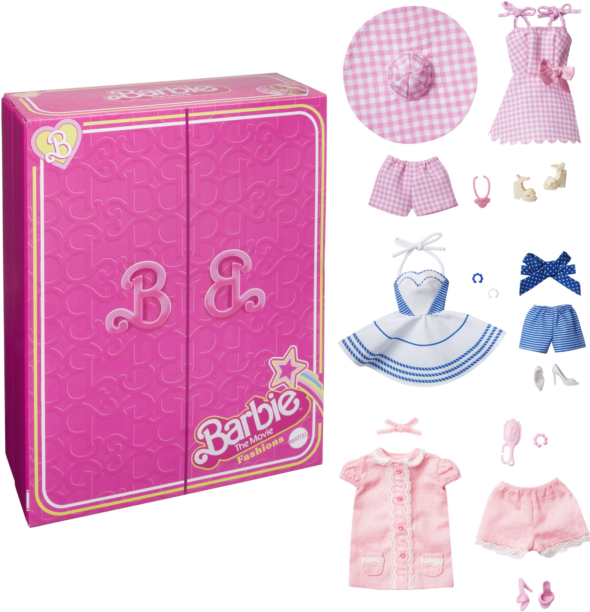 Barbie doll best sale clothes pack