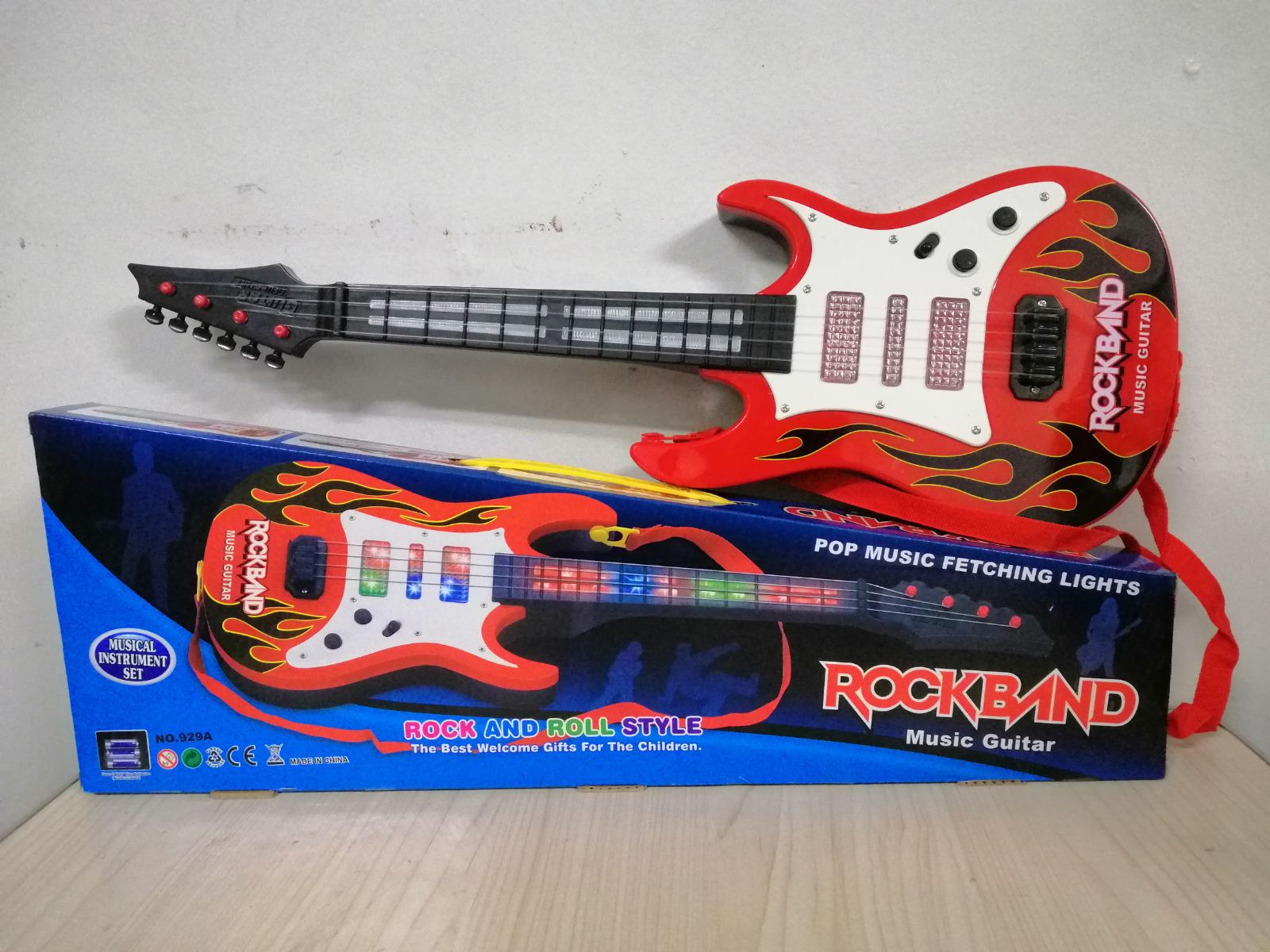 Rock band music guitar hot sale toy