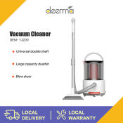 Deerma TJ200 Handheld Wet/Dry Vacuum Cleaner, 18000Pa Cyclone S