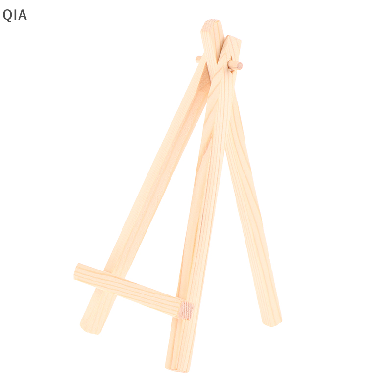 Mini Wooden Tripod Easel Display Painting Stand Card Canvas Holder