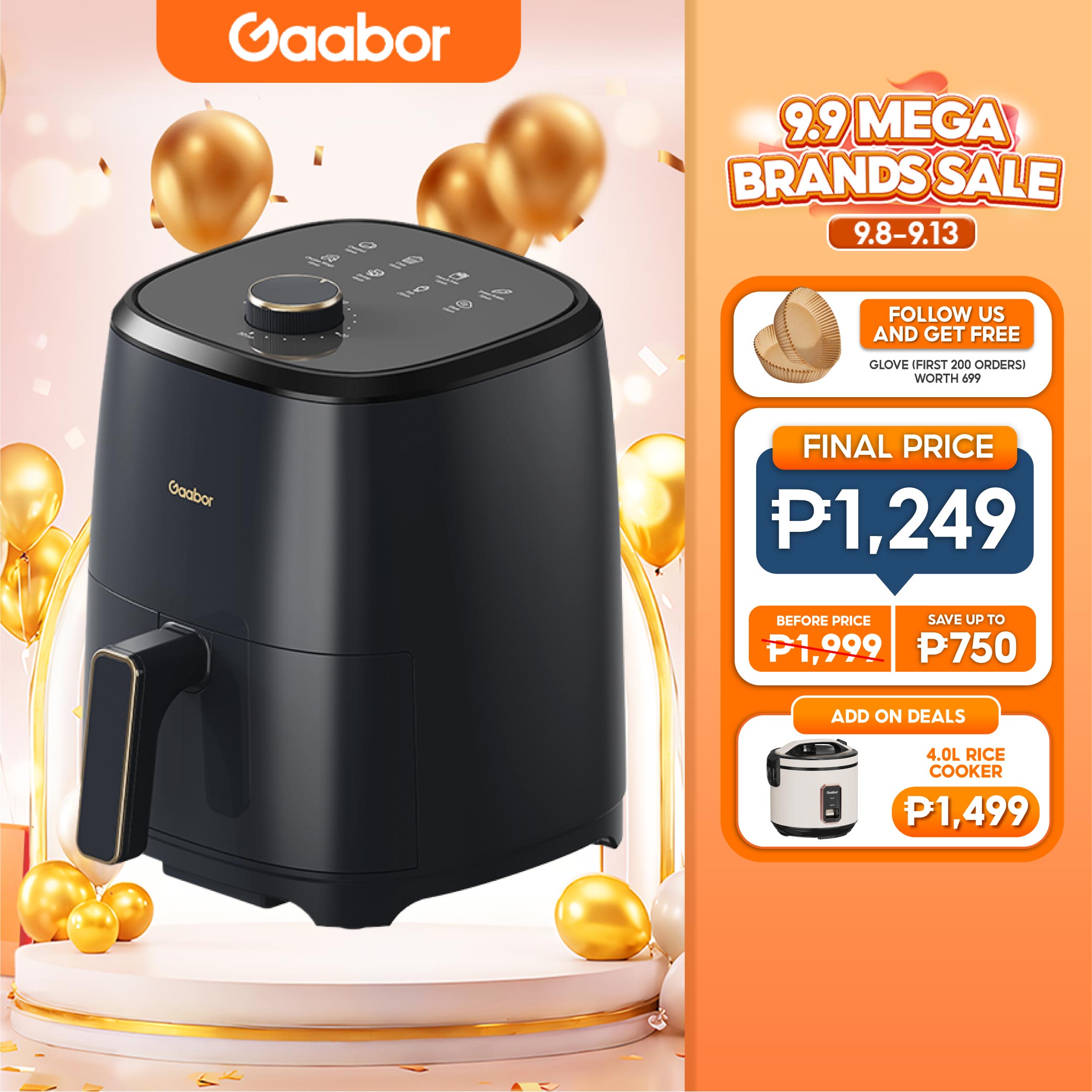 Air fryer lazada best sale