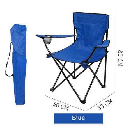 MELEDE Foldable Camping Chair with Backrest - Lightweight and Portable