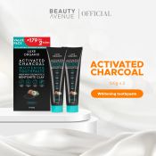 Luxe Organix Activated Charcoal Toothpaste 120g x 2