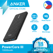Anker PowerCore III Sense: 10000mAh USB-C Power Bank