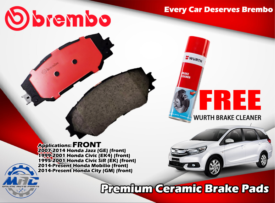 Toyota Hi Ace 2004-Present Brembo Ceramic Front Brake Pads