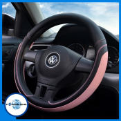 Powerlong Sport Car Steering Wheel Cover - 15 inch Diameter