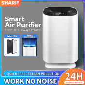 SRF LCD Air Purifier with HEPA Filter and Remote Control