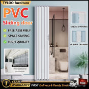 Folding PVC Kitchen Sliding Door - Brand Name Available