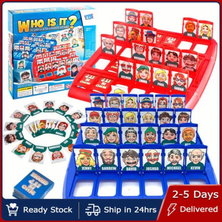 "WHO IS IT? Kids' Classic Guessing Board Game"
