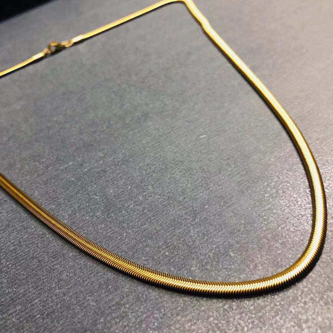 for men stainless gold necklace 