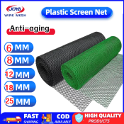 1M Plastic Mesh Garden Fence for Pets and Plants