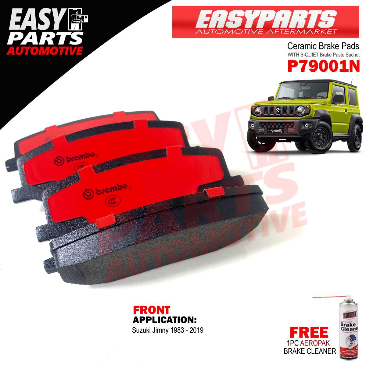 ブレンボ brembo P79001N セラミックブレーキパッド JB64他 brembo