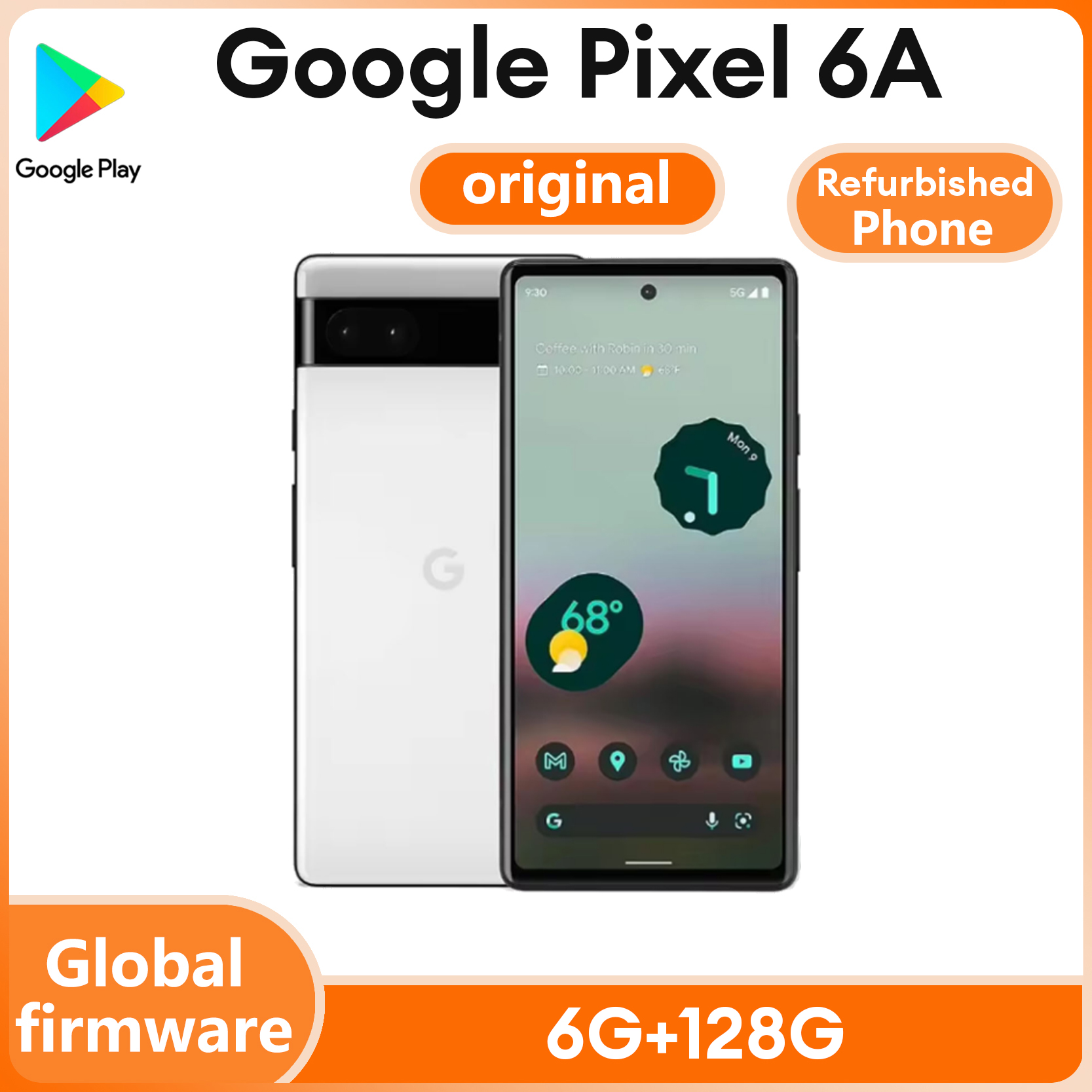 Google Pixel 6a Charcoal 128 GB Google pixel 6a 128GB 【公式通販