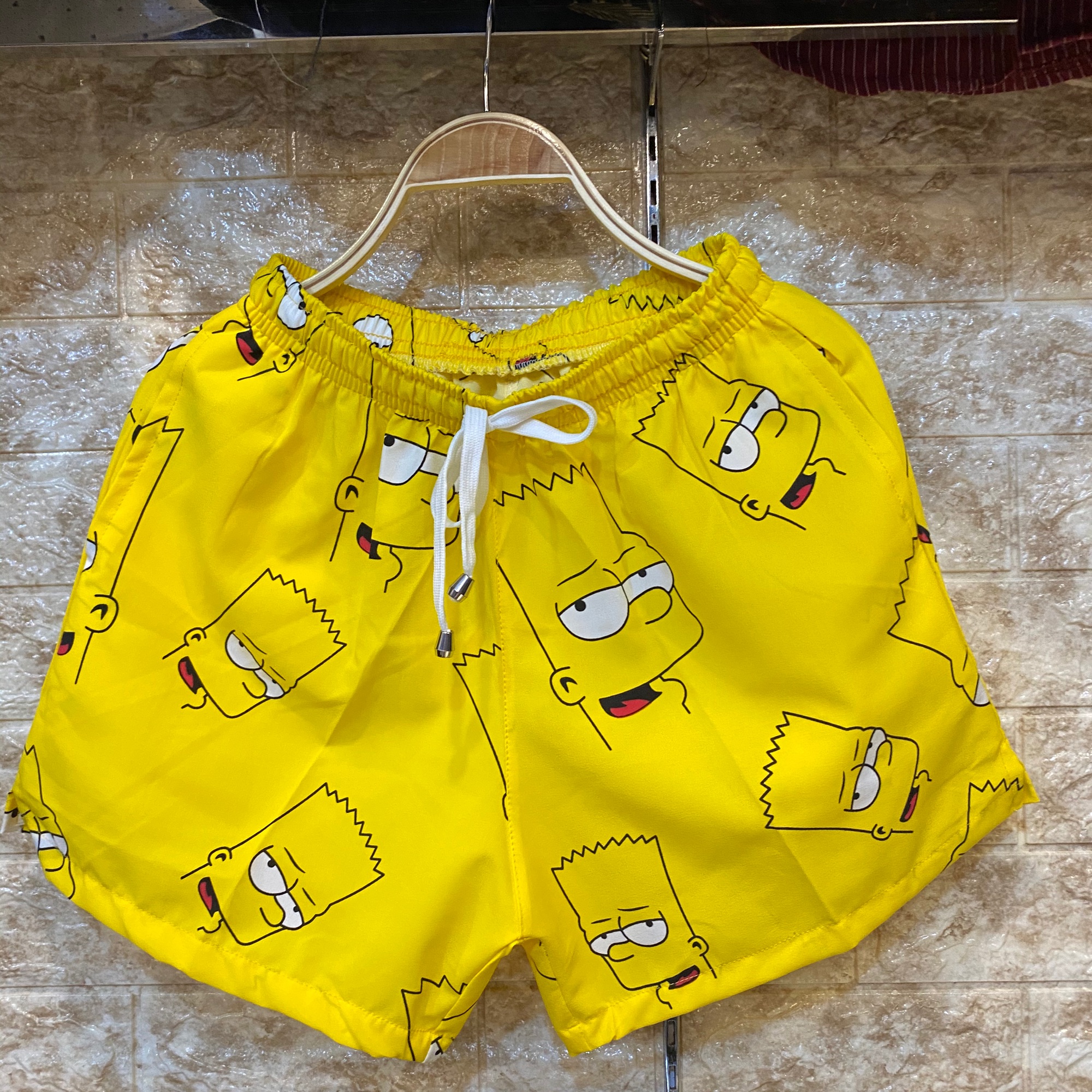 bart simpson shorts h&m