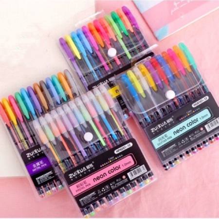 ZuiXua 12 in 1 neon color pen 1.0mm