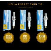 Hella Twin Electrode Spark Plug  •Hella Sparkplug