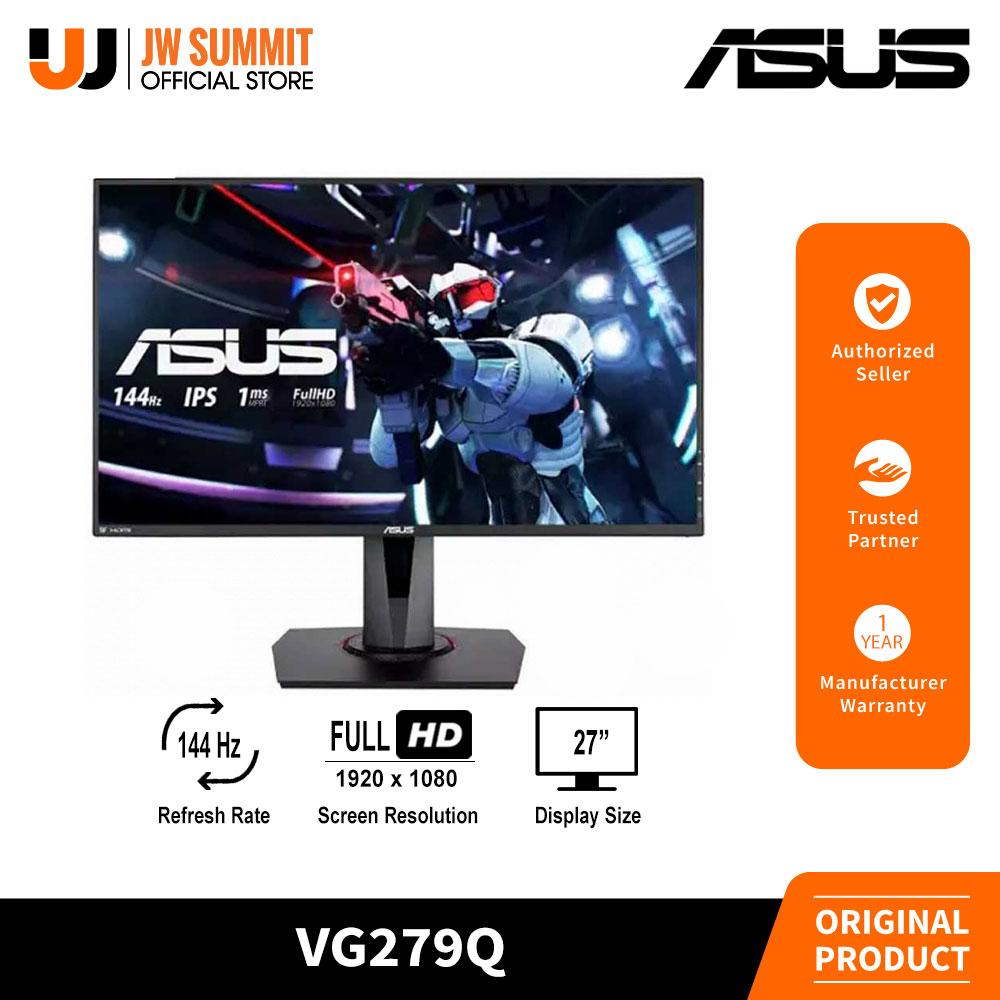 asus vg279q shopee