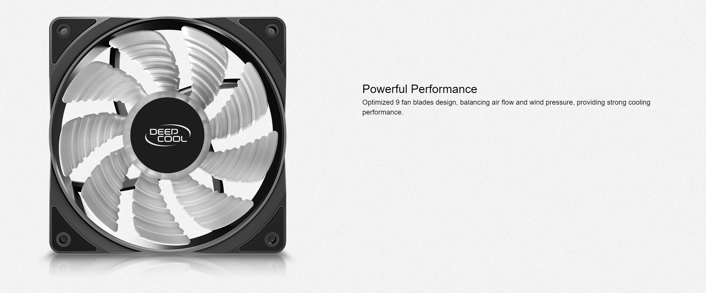 DeepCool RF 120 FS 3 in 1 PC Case Fans DP-FLED3-RF120-FS-3P